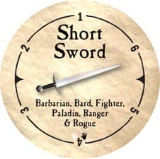 Short Sword - 2006 (Wooden) - C26