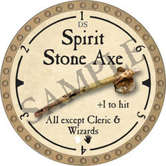 Spirit Stone Axe - 2019 (Gold)