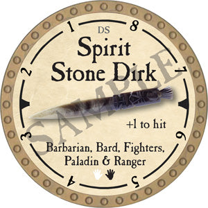 Spirit Stone Dirk - 2019 (Gold)