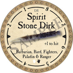 Spirit Stone Dirk - 2019 (Gold)