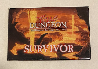 True Dungeon True Grind Completion Button (Survivor) - 2019