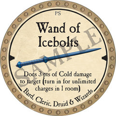 Wand of Icebolts - 2019 (Gold)