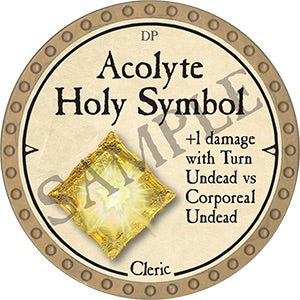 Acolyte Holy Symbol - 2021 (Gold)