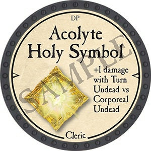 Acolyte Holy Symbol - 2021 (Onyx) - C37