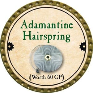 Adamantine Hairspring - 2013 (Gold)