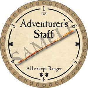 Adventurer's Staff - 2020 (Gold) - C17