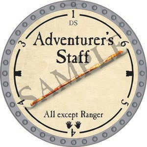 Adventurer's Staff - 2020 (Platinum)