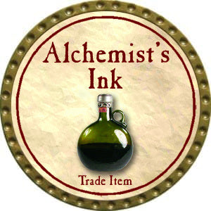 Alchemist’s Ink - Yearless (Gold) - Unusable - C26