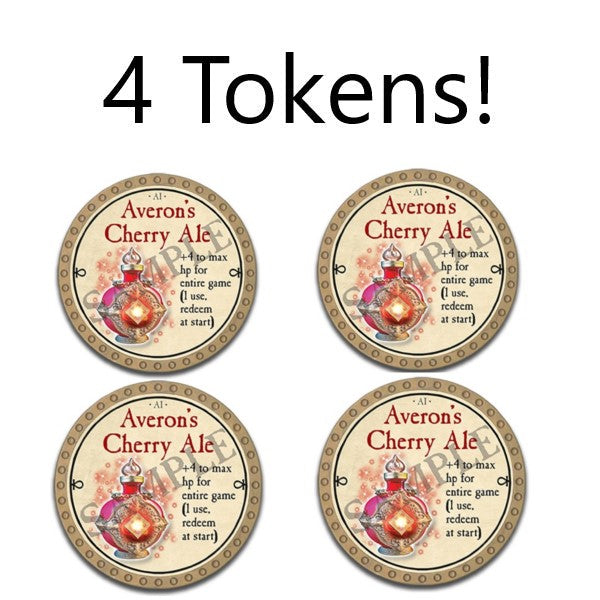 Averon's Cherry Ale x 4 #8 (4 Tokens)
