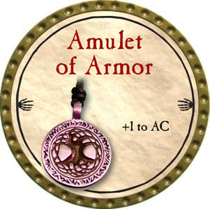 Amulet of Armor - 2012 (Gold)