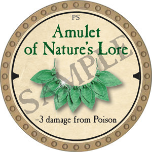 Amulet of Nature's Lore - 2019 (Gold) - C17