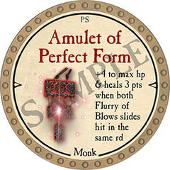 Amulet of Perfect Form - 2021 (Gold)