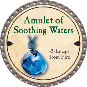 Amulet of Soothing Waters - 2014 (Platinum) - UC