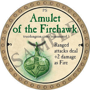 Amulet of the Firehawk - 2022 (Gold) - C17