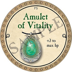 Amulet of Vitality - 2023 (Gold)