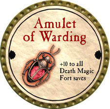 Amulet of Warding - 2011 (Gold)