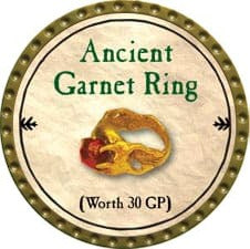 Ancient Garnet Ring - 2009 (Gold) - UC