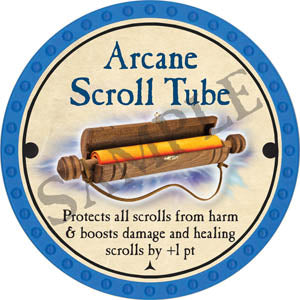 Arcane Scroll Tube - 2017 (Light Blue) - C37