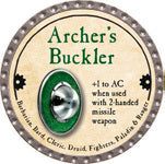Archer’s Buckler - 2013 (Platinum)