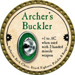 Archer’s Buckler - 2013 (Gold) - C10