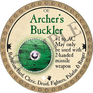 Archer's Buckler - 2018 (Gold) - C37