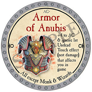 Armor of Anubis - 2024 (Platinum)