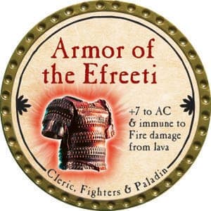 Armor of the Efreeti - 2015 (Gold)