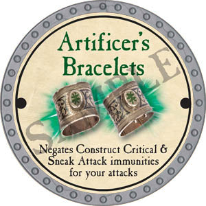 Artificer’s Bracelets - 2017 (Platinum) - C37