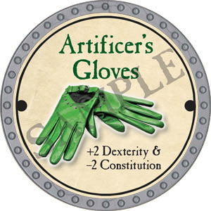 Artificer’s Gloves - 2017 (Platinum)