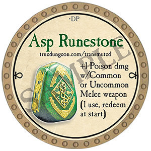 Asp Runestone - 2024 (Gold)