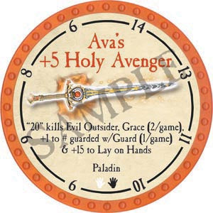 Ava's +5 Holy Avenger - 2020 (Orange)