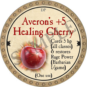 Averon's +5 Healing Cherry - 2018 (Gold) - C26