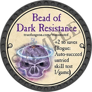 Bead of Dark Resistance - 2023 (Onyx) - UR
