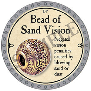 Bead of Sand Vision - 2024 (Platinum)