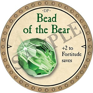 Bead of the Bear - 2021 (Gold)