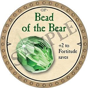 Bead of the Bear - 2021 (Gold) - C21