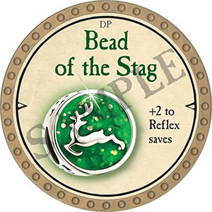 Bead of the Stag - 2021 (Gold)