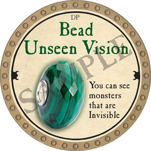 Bead Unseen Vision - 2018 (Gold) - C37