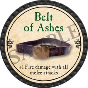 Belt of Ashes - 2016 (Onyx) - C26