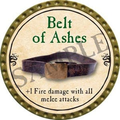 Belt of Ashes - 2016 (Gold) - UC