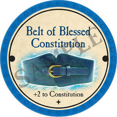 Belt of Blessed Constitution - 2017 (Light Blue) - C37