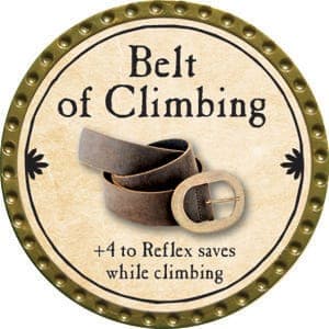 Belt of Climbing - 2015 (Gold)