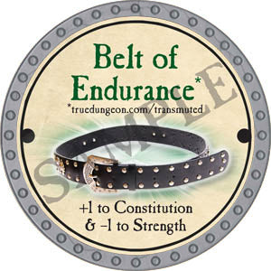 Belt of Endurance - 2017 (Platinum)