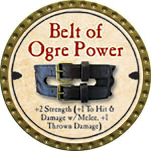 Belt of Ogre Power - 2014 (Gold) - C49