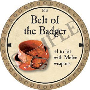 Belt of the Badger - 2020 (Gold)