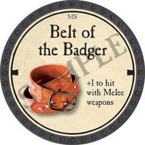 Belt of the Badger - 2020 (Onyx) - C37