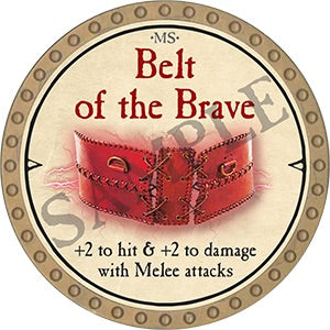 Belt of the Brave - 2021 (Gold) - C3