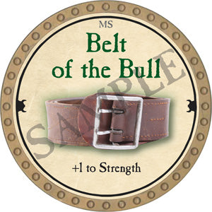 Belt of the Bull - 2018 (Gold)