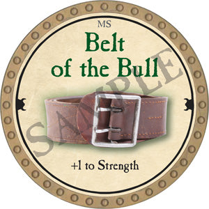 Belt of the Bull - 2018 (Gold)