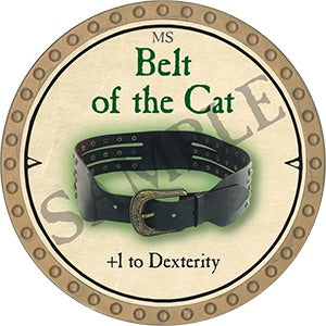 Belt of the Cat - 2021 (Gold) - C17